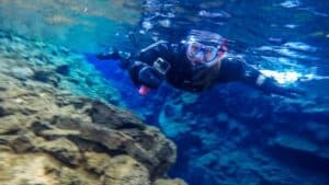 Silfra snorkeling