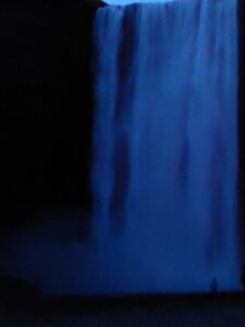 Skógafoss by night Skógafoss by night