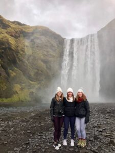 Skógafoss in late October