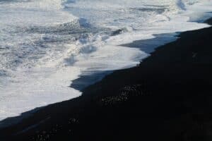 South Iceland Black Beach