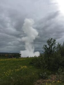Strokkur action Strokkur action