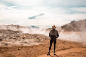 Sulphuric steam by Hverir