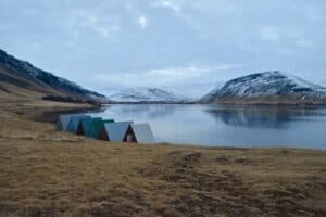 Summerhouses in Meðafellsvatn