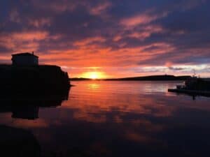 Sunset Stýkkishólmur