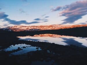 Sunset over Snæfellsnes Sunset over Snæfellsnes
