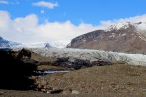 Svínafellsjökull glacier