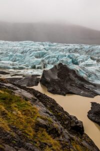 Svínafellsjökull glacier