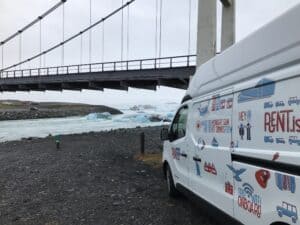 The Bridge over Jökulsárlón The Bridge over Jökulsárlón