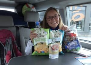 The Camper van is stocked The Camper van is stocked