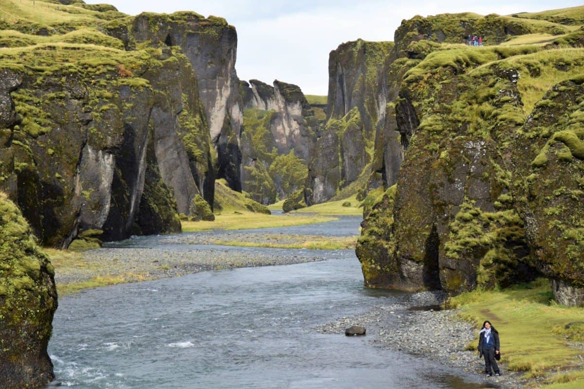 The Canyon Fjaðrárgljúfur