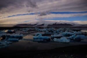 The Glacier Lagoon in October