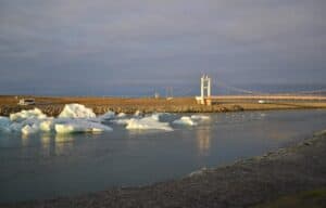 The Jökulsárlón Bridge The Jökulsárlón Bridge