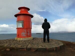 The Lighthouse in Stykkishólmur