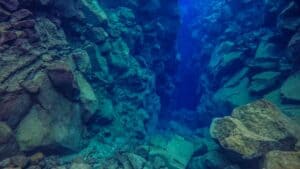 The Silfra UW canyon