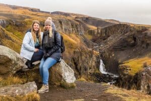 The trail to Hengifoss
