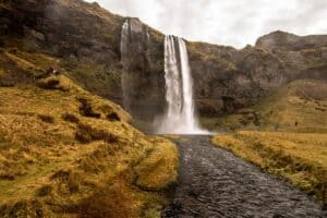 The trail to Seljalandsfoss