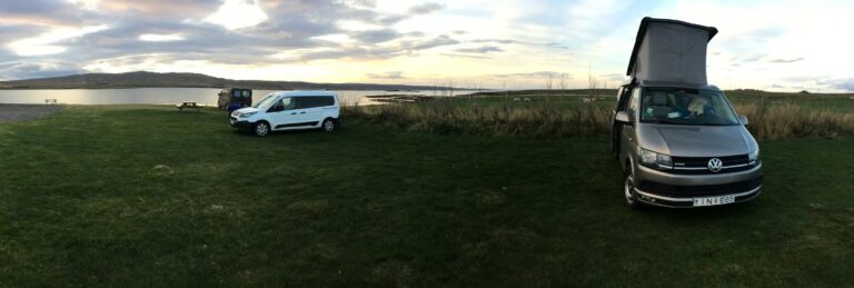 Campsite in Húnaþing vestra in Iceland with rent.is campervans