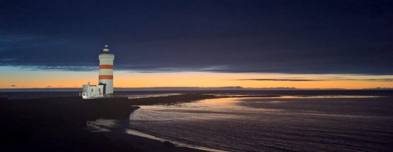 Garður Lighthouse in Iceland