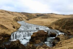Waterfall in Fimmvörðuháls