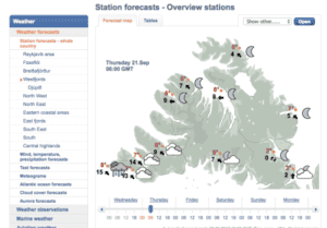 Weather in the Westfjords Weather in the Westfjords