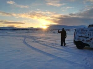 Winter camping