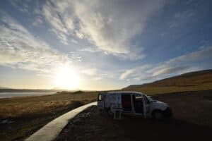 Winter camping on Snæfellsnes