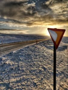 Winter on the Ring road