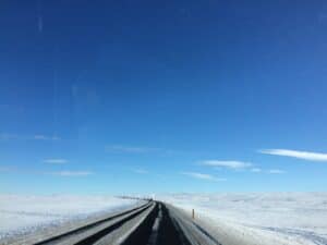 Winter on the Ring road Winter on the Ring road