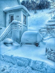 Wintertime in Akureyri