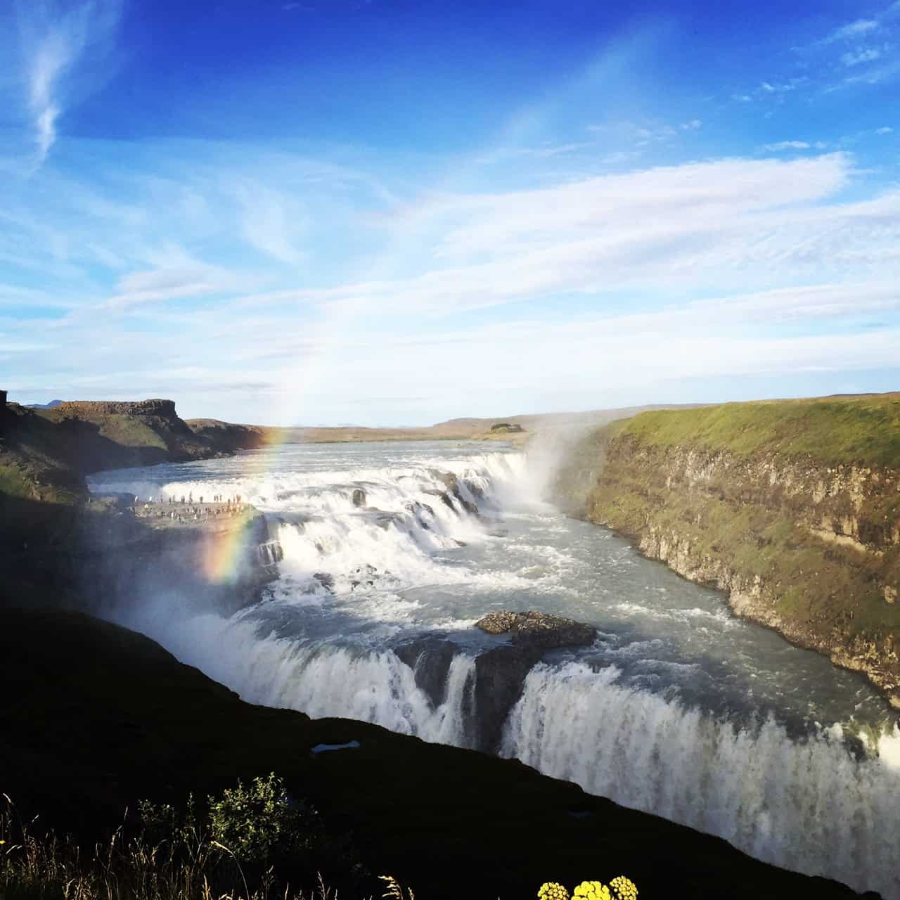 Gullfoss waterfall