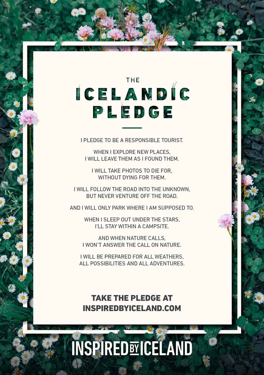 The Icelandic Pledge in English The Icelandic Pledge in English