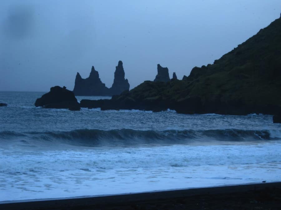 The rocks Reynisdrangar
