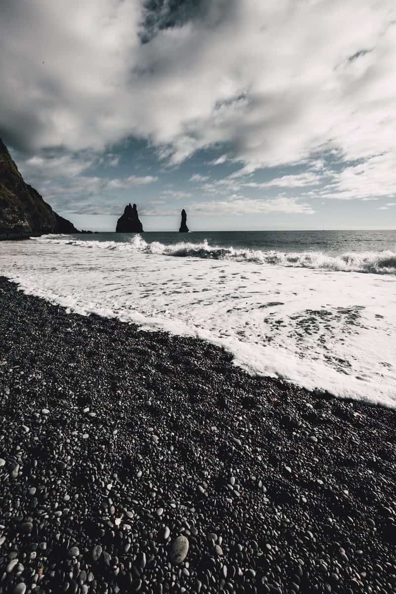 Reynisdrangar outside Reynisfjara