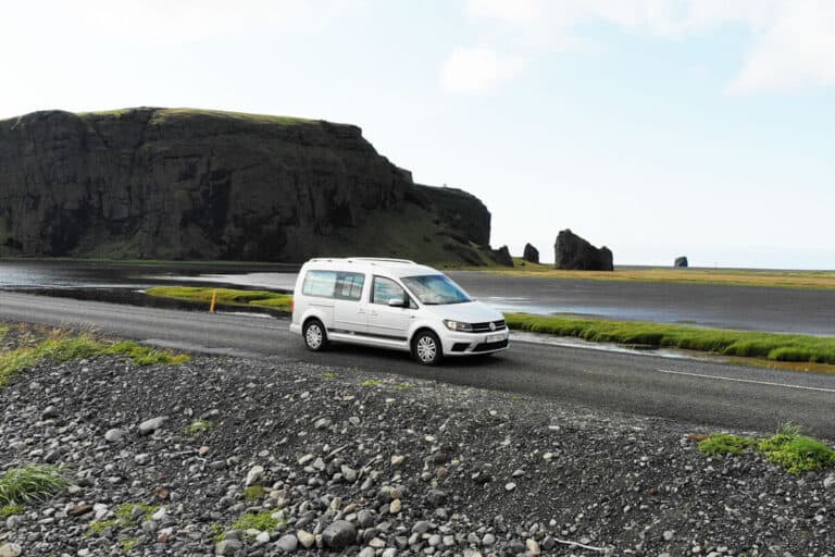rent.is VW Caddy Camper, travel in Iceland, the ring road