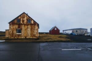 A desolate village on the Ring road A desolate village on the Ring road