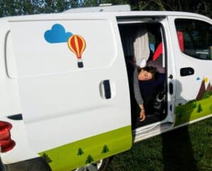 Camper van napping Camper van napping