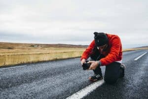 Fernando shooting by the Ring road Fernando shooting by the Ring road