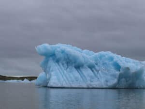 Icebergs in the lagoon Icebergs in the lagoon