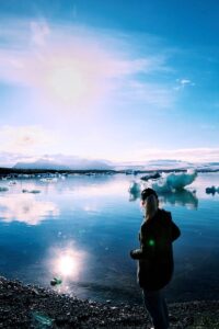 Jökulsárlón glacier lake Jökulsárlón glacier lake