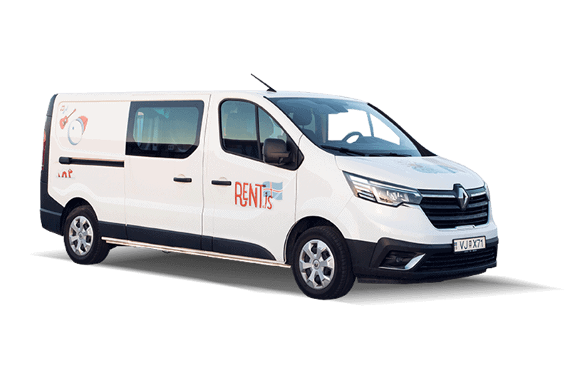 rent.is renault trafic 3 camper van