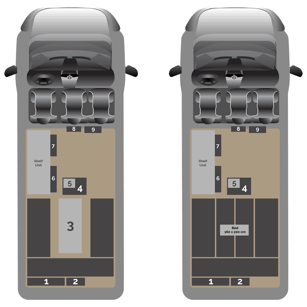 renault trafic 3 interior illustration
