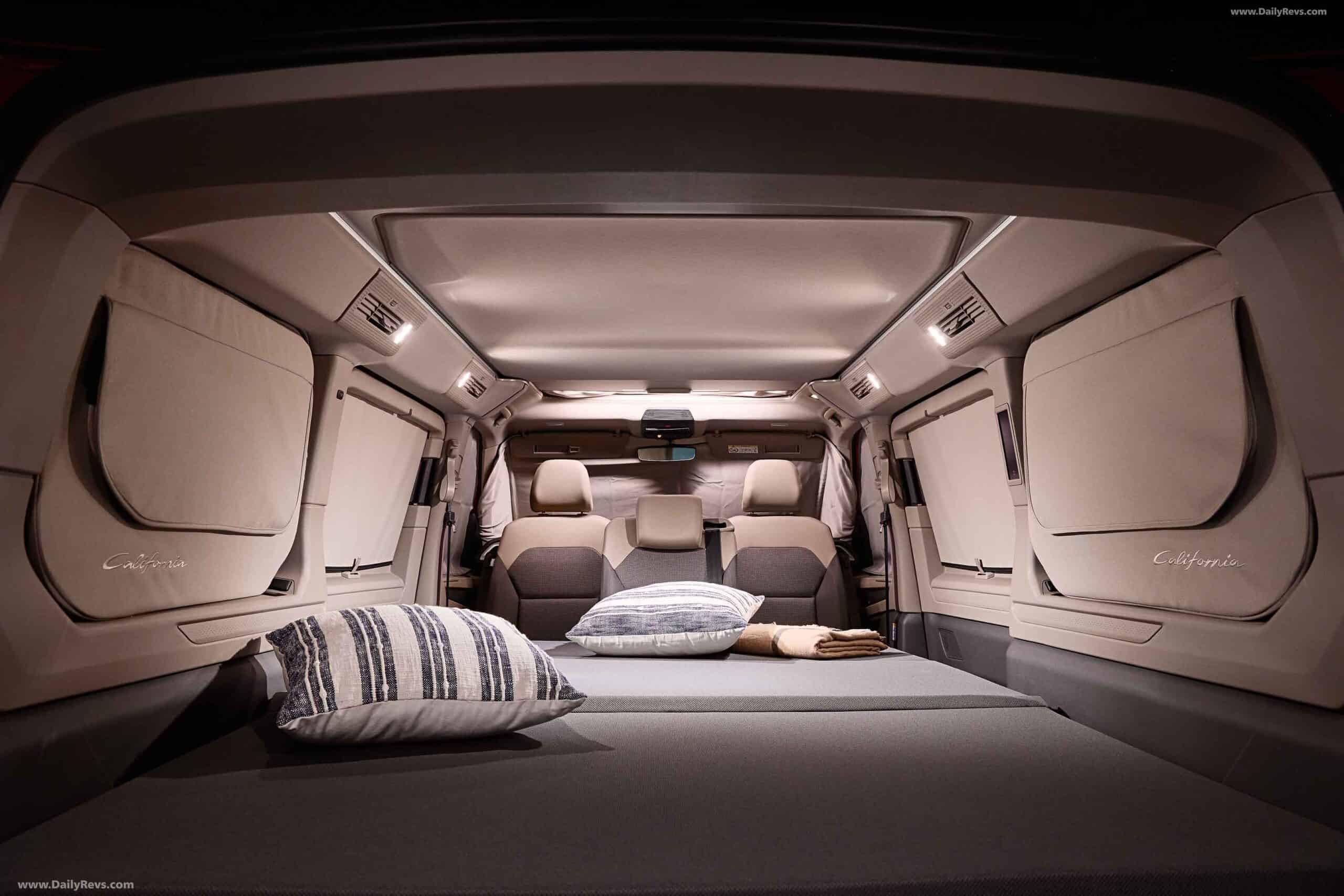 2026 VW california sleeping quarters